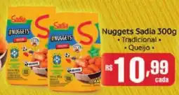Supermercados Pague Menos Nuggets sadia oferta