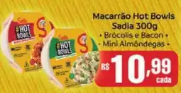 Supermercados Pague Menos Macarrão Hot Bowls Sadia oferta