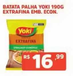 Supermercados Pague Menos batata palha yoki extrafina oferta