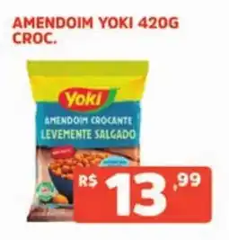 Supermercados Pague Menos amendoim yoki croc. oferta