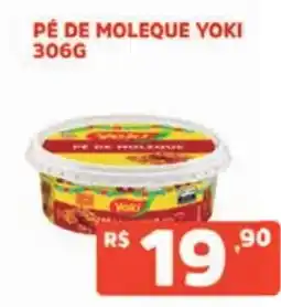 Supermercados Pague Menos Pê de moleque yoki oferta