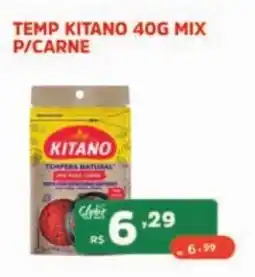 Supermercados Pague Menos Tempa kitano 40g mix p/carne oferta