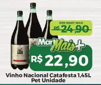 Mart Minas Vinho Nacional Catafesta oferta