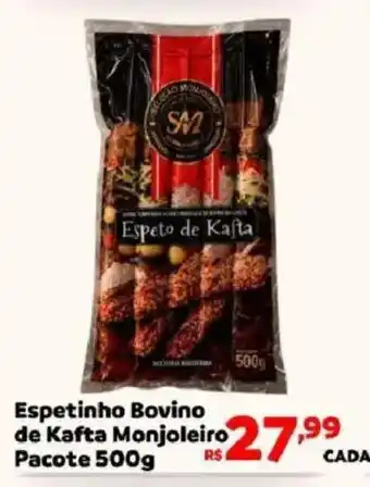 Espetinho Bovino de Kafta Monjoleiro