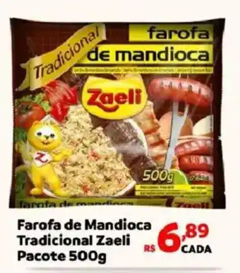 Farofa de Mandioca Tradicional Zaeli