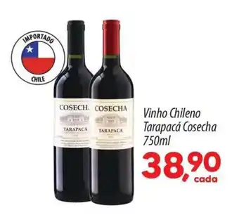 Vinho Chileno Tarapacá Cosecha