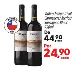 Asun Vinho Chileno Trival oferta