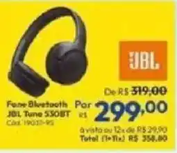 Lojas Becker Fone bluetooth jbl tune 530bt oferta