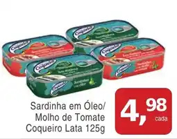 Mineirão Atacarejo Sardinha em Óleo/ Molho de Tomate oferta