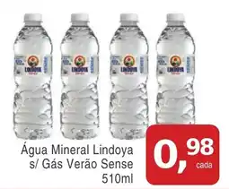 Mineirão Atacarejo Água Mineral Lindoya s/ Gás Verão Sense oferta
