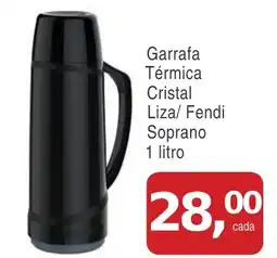 Mineirão Atacarejo Garrafa Térmica Cristal oferta