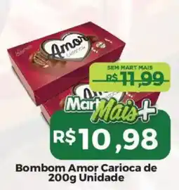 Mart Minas Bom bom amor carioca oferta