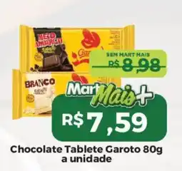 Mart Minas Chocolate Tablete Garoto oferta