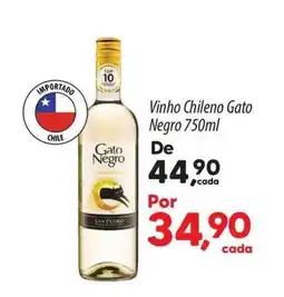 Asun Vinho Chileno Gato Negro oferta