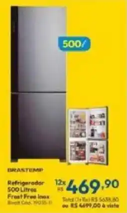 Lojas Becker Refrigerador oferta