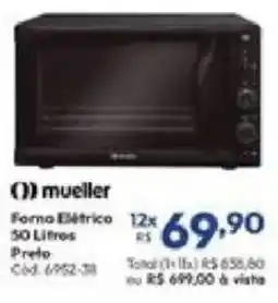 Lojas Becker Forno Elétrico oferta