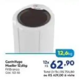 Lojas Becker Centrifuga Mueller Fit Branca oferta