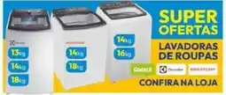 Lojas Becker lavadoras de roupas oferta