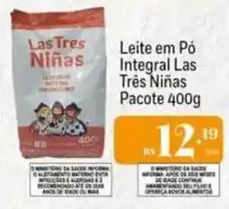 Muffato Leite em Pó Integral Três Niñas oferta