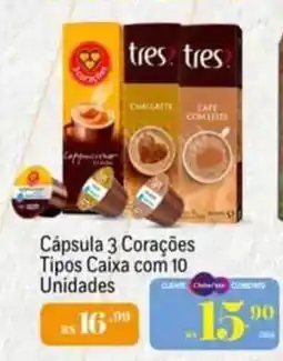 Muffato Cápsula 3 Corações oferta