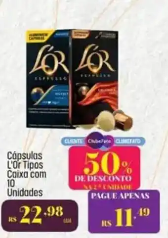 Muffato Cápsulas l'or tipos oferta
