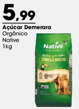 Zaffari Açúcar demerara orgânico native oferta