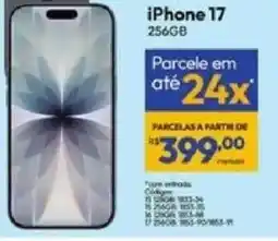 Lojas Becker iphone 17 256gb oferta