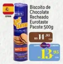 Muffato Biscoito de Chocolate Recheado Eurotaste oferta
