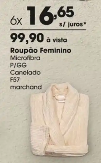 Roupão Feminino