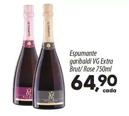 Asun Espumante garibaldi vg extra brut/rose oferta