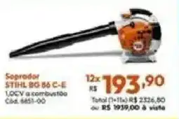 Lojas Becker Soprador stihl bo 86 c-e oferta