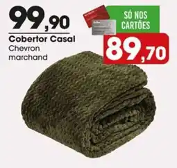 Zaffari Cobertor Casal Chevron marchand oferta