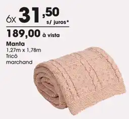 Zaffari Manta tricô marchand oferta