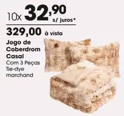 Zaffari Jogo de Coberdrom Casal Com 3 Peças Tie-dye marchand oferta