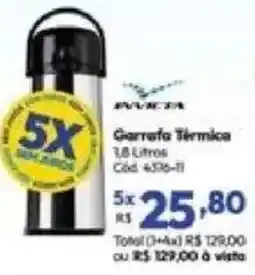 Lojas Becker Garrafa Térmica oferta