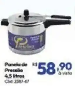Lojas Becker Panela de Pressão 4,5 litros oferta