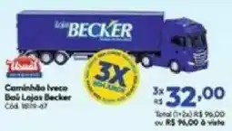 Lojas Becker Caminhão Iveco Boá Lojas Becker oferta