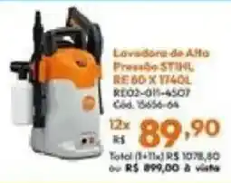 Lojas Becker Lavadora de Alta Pressão Stihl oferta