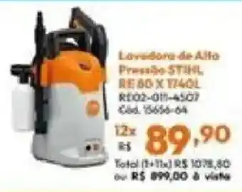 Lojas Becker Lavadora de Alta Pressão Stihl oferta