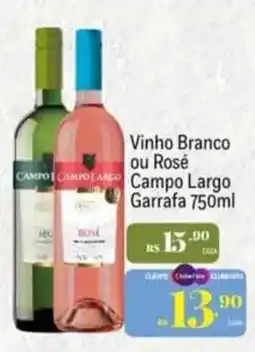 Muffato Vinho Branco ou Rosé Campo Largo oferta