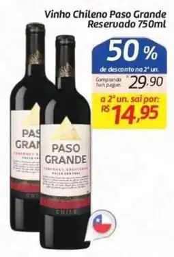 Comper Vinho Chileno Paso Grande Reservado oferta