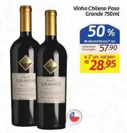 Comper Vinho Chileno Paso Grande oferta