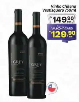Comper Vinho chileno vestisquero oferta