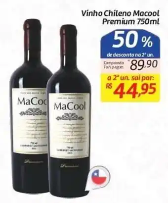Vinho Chileno Macool Premium