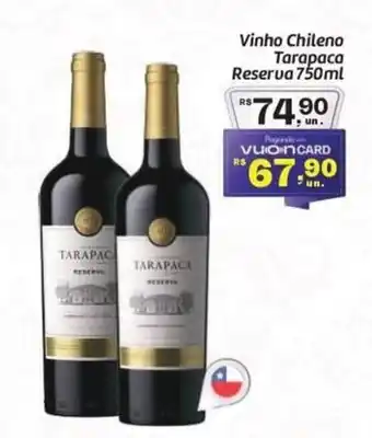 Vinho Chileno Tarapaca Reserva