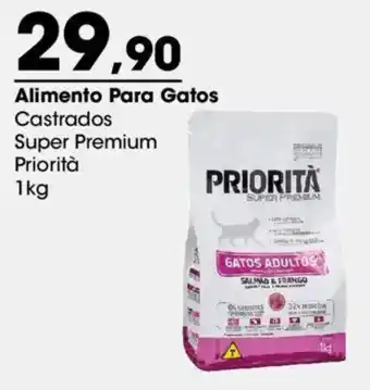 Alimento para gatos castrados super premium priorità