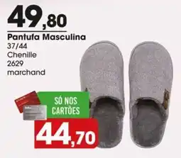 Zaffari Pantufa masculina oferta