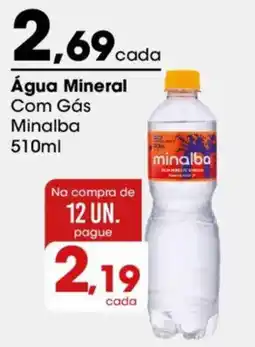 Zaffari Água Mineral Com Gás Minalba oferta