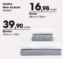 Zaffari Toalha New Acácia Karsten oferta