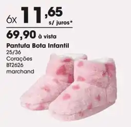 Zaffari Pantufa Bota Infantil oferta